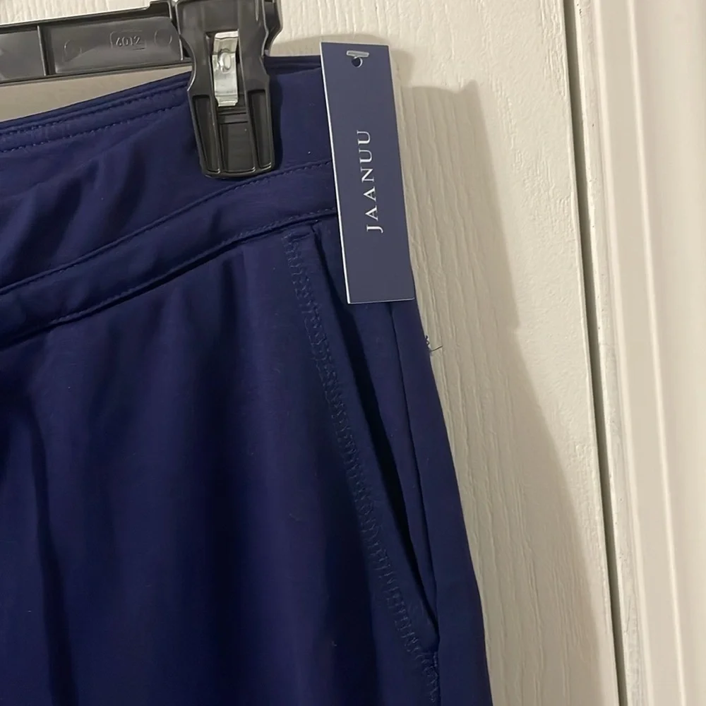 Jaanuu NWT Scrub Navy Legging Pants Size Small Tall - Picture 6 of 13